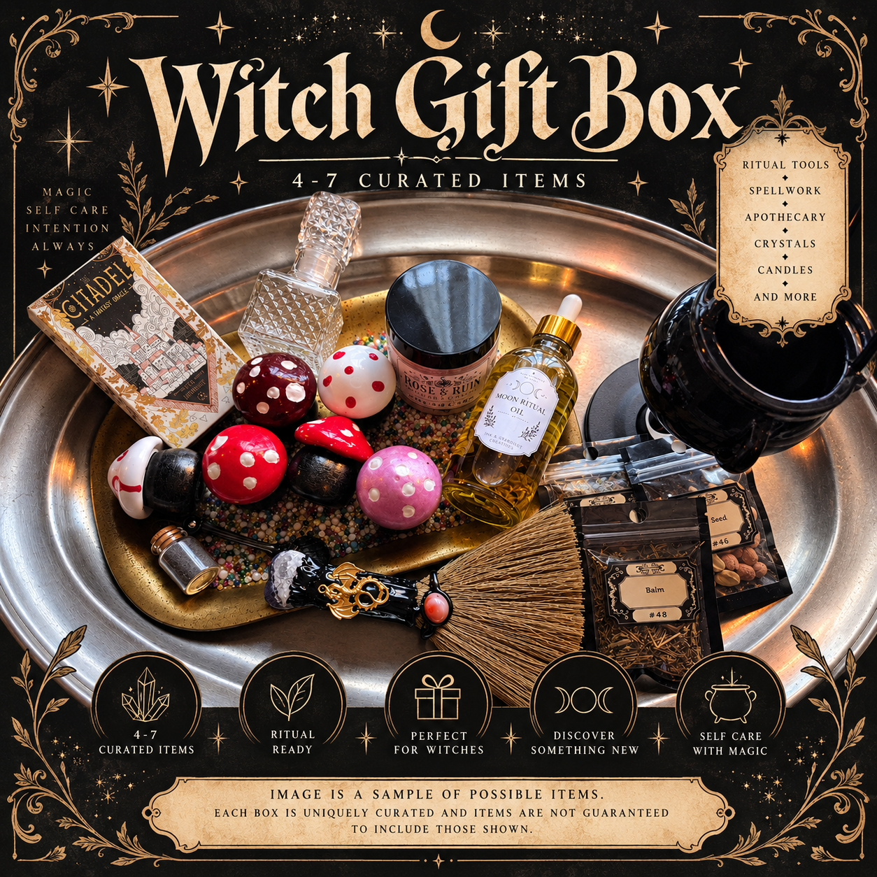 Deluxe Intuitive Witch Box – Fully Personalized Ritual Experience